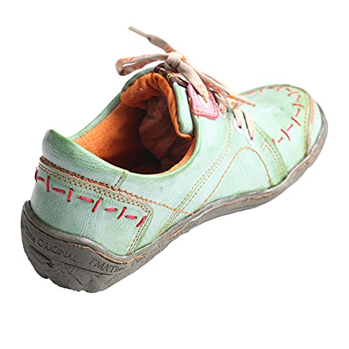 TMA EYES Hand Stitching Leather Women's Sneaker3