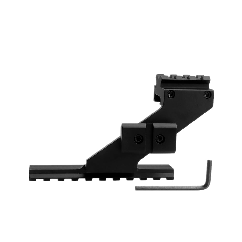 Aluminium 21mm Picatinny Rail Mount for Pistol Sight Mounts with Front Accessory
