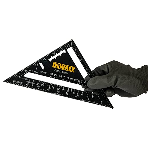 Image of DEWALT DWHT46031-0 Premium Rafter Square, 7 Inch (177 mm)