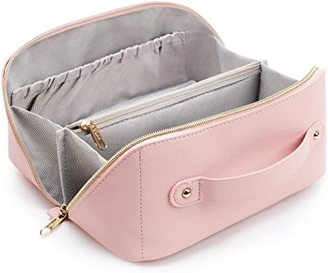 KALIDI Large Capacity Cosmetic Bag Ladies Pencil Case Make Up Bag Makeup Bag Pencil Case Cosmetic Travel Pouch (Blau)