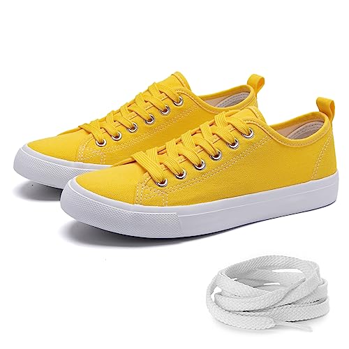 Canvas Shoes for Women Yellow