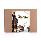 DIY Schokoladen-Set: Kreiere deine eigene Gourmet-Schokolade | Mit Schokodrops, Kakaobutter, exotischen Toppings & Förmchen - Geschenkidee für Naschkatzen