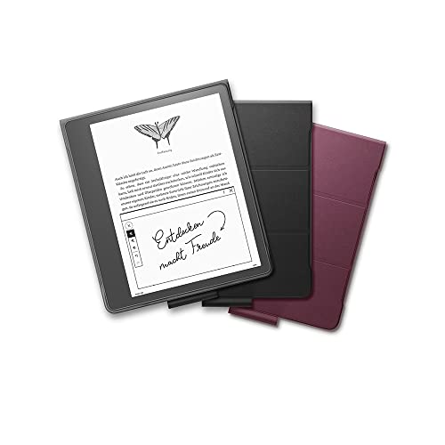 Amazon Kindle Scribe-Klapphülle mit magnetischer Befestigung | Schlanke Schutzhülle | Premiumleder