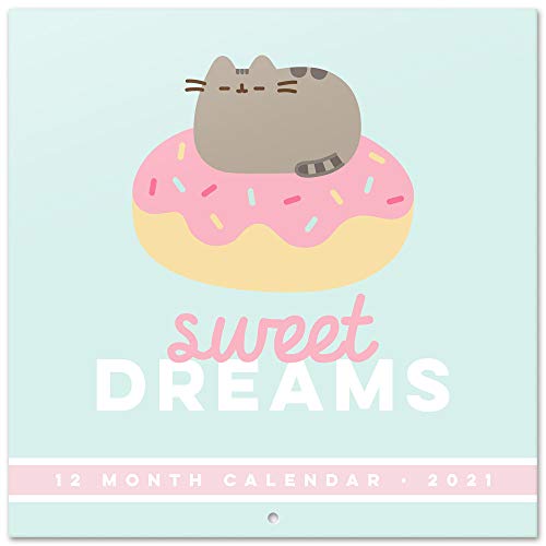 ERIK - Calendario de pared 2021 Pusheen Foodie Collection, 30x30 cm