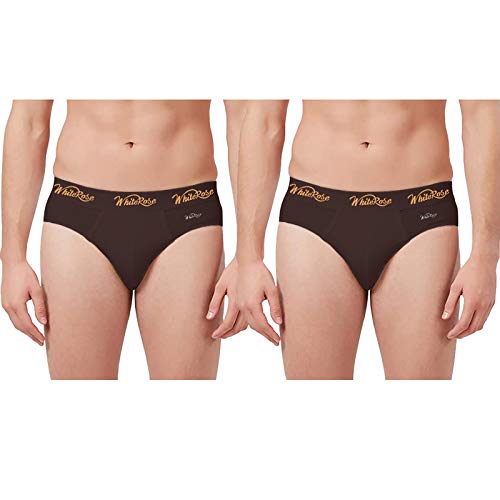 Image of White Rose Men's Cotton Brief (Pack of 2)