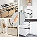 Push Open Door Latch, Jiayi 2 Pack Magnetic Cabinet Push Open Latch, Touch Latches Push Latch for Hidden Doors Closure Silver Push Release Press Out Cabinet Catches Hardware