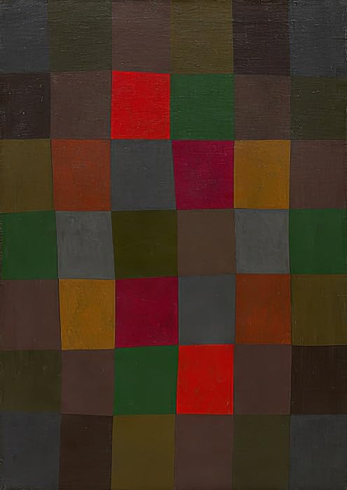 Nouvelle Harmonie de Paul Klee toile peinture murale salon decoration affiche prints 60x90cm