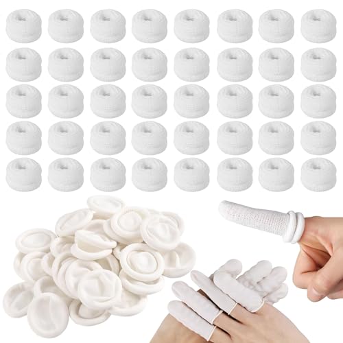 Xumann 60PCS Finger Bandage Cot Set, Thumb Bandages