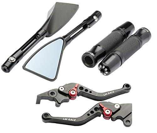 Retrovisor Manete Manopla Moto Esportivo Cb300 Cb 300 Strada Cbx Twister (até 2008)