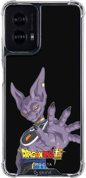 Skinit Clear Phone Case Compatible with Moto G Power 5G (2024) - Officially Licensed Dragon Ball Super Goku Ultra Instinct Design