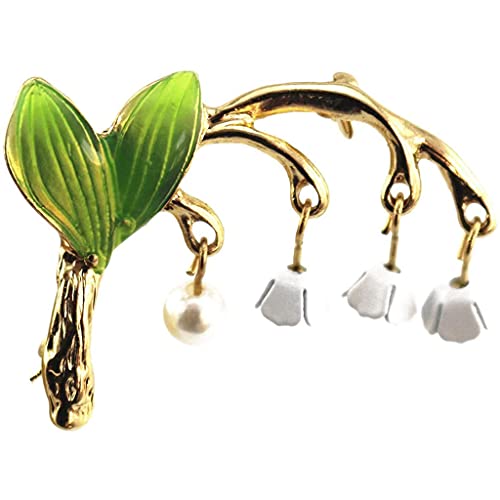 Broches en Forma de Flor Muguet Broches Regalo de Boda de Navidad...