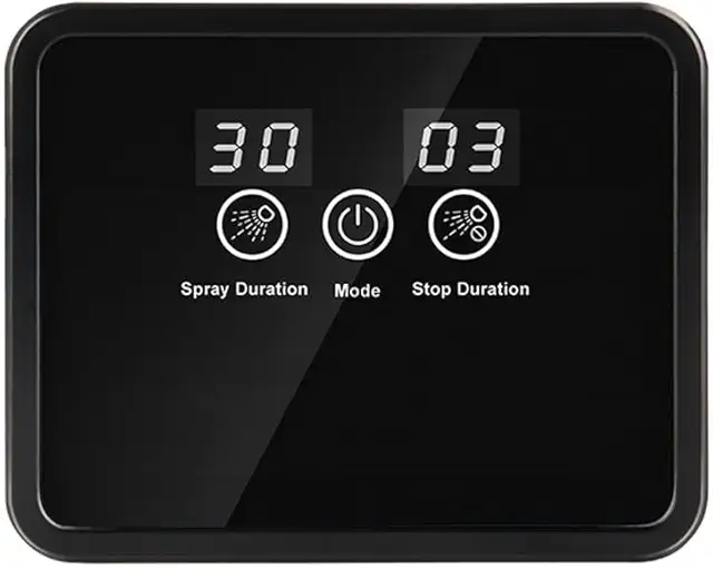 Smart Terrarium Sprinklerkontroll med Timer och Munstycke för Växter och Reptiler