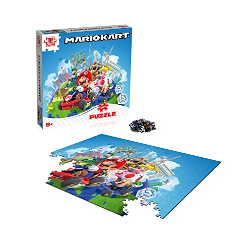 Winning Moves Puzzle Mario Kart Autour du monde 500 Pièces A partir de Version française - vue 6