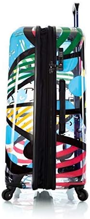 review Heys Britto 3pc Spinner Luggage Set (Transparent Butterfly)