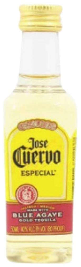 12 × Tequila José Cuervo Especial Miniatura (Caja de 12 Botellines de 5 cl)