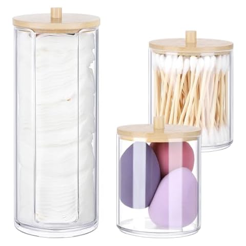 Xialvyu Cotton Pad and Bud Holder Set Cover