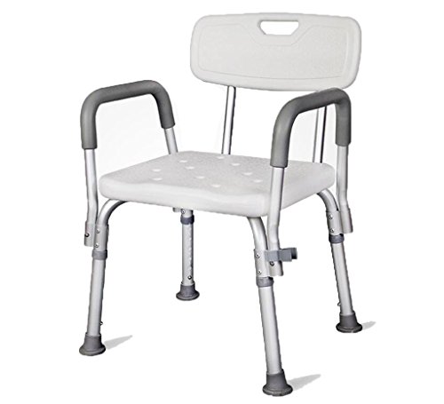 Chaise de douche tabouret de bain réglable et antidérapant - 2