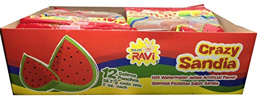 Crazy Sandia Hot Watermelon Jellies 12 sobres miniatura 3
