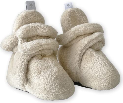 Image of 7 A.M. 7AM Enfant Plush Baby Booties - Water Repellent Baby Shoes for Girls & Boys, Ultra Soft Winter Socks & Slippers for Infants