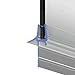 Produktbild 80 cm M24 -- für 5/6/8 mm Glasdicke Wasserabweiser Duschdichtung Schwallschutz Dichtleiste Dichtprofil one bath