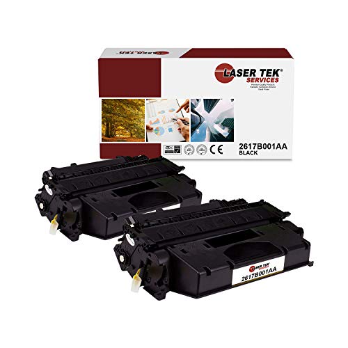 Laser Tek Services Compatible Canon 120 2617B001AA Toner Cartridge Replacement for Canon ImageClass D1100 D120 D1150 D1170 Printers (Black, 2 Pack) - 5,000 Pages