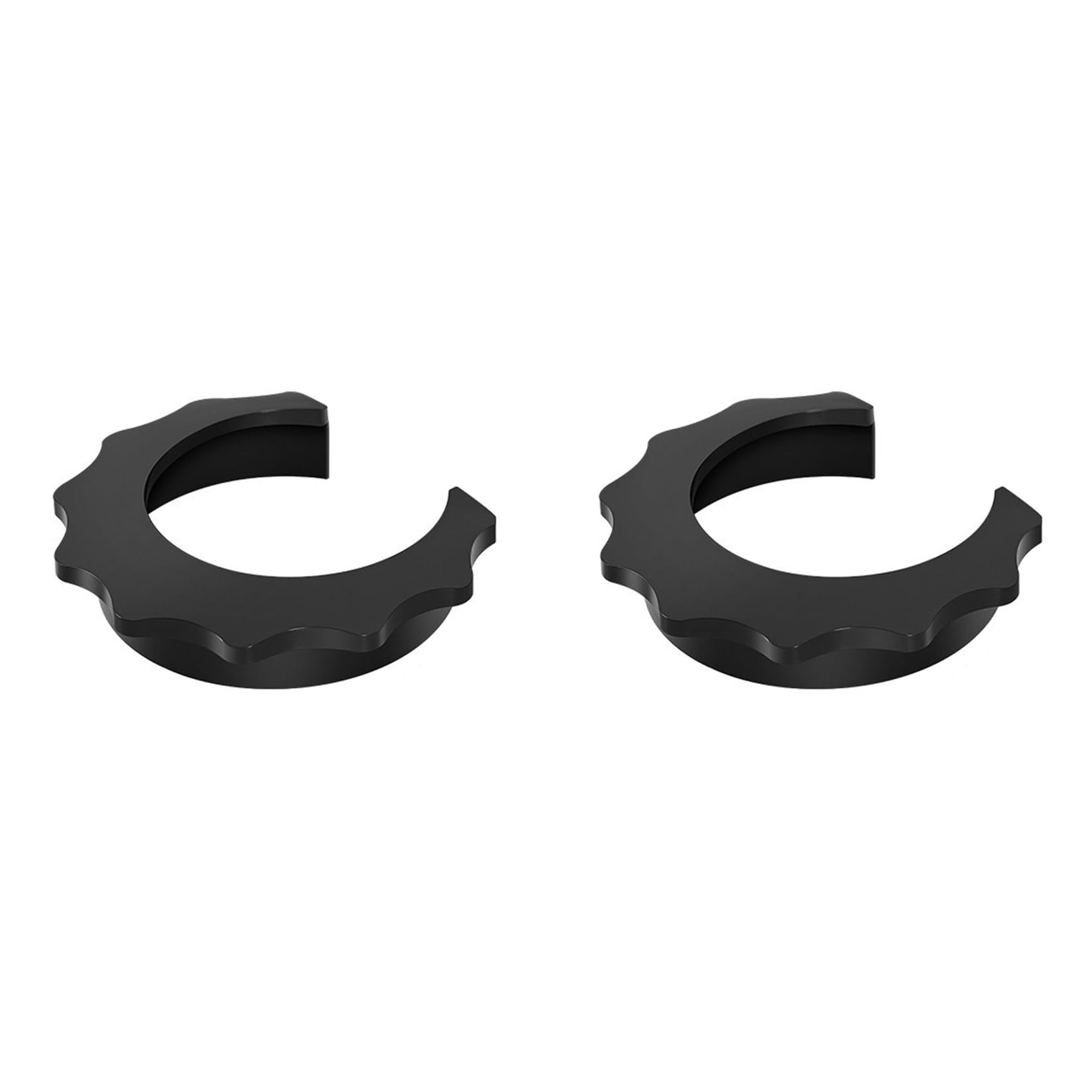 Aundhegrtt 2X Coffee Machine Groud Heads Anti Scald Rings for E61 Espresso Replacement Part Gasket Portafilter Accessories 58MM