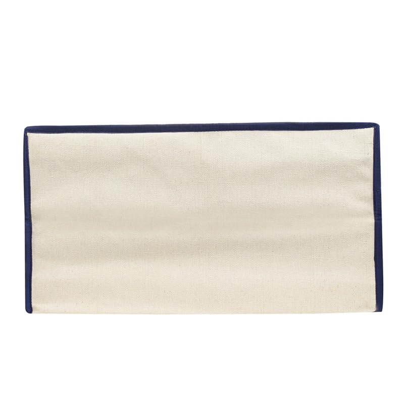 Image of SHIBUI Canvas Reinforced Cotton Handles with Multipurpose Clothes Storage Organizer & Grocery vegetable shopping and Covers Zip Bags.