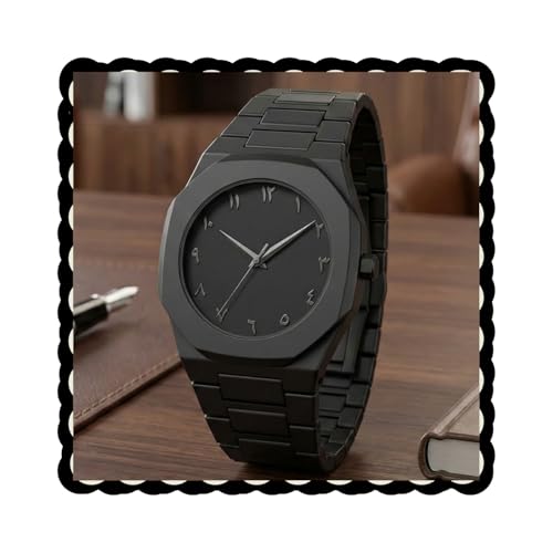 Image of PAPIO Modern Minimalist Polycarbon Analog Unisex Watch, Lightweight Touch Strap
