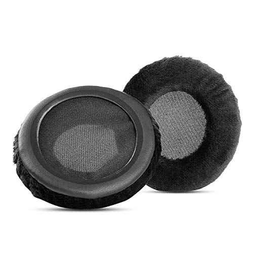 DT770 Pro Velvet Ear Pads Cushions Covers Replacement Earpads Foam Pillow Compatible with Beyerdynamic DT 990 Pro DT 770 Pro DT990 DT770 Pro Headset Headphone (Black)