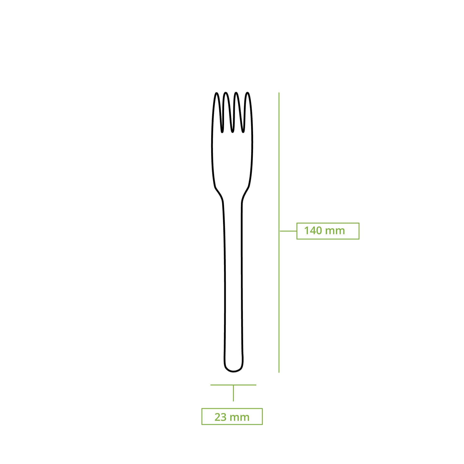 Bio Wegwerp bestek van natuurlijke materialen. Voor een duurzaam feestje of barbecue