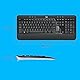 Logitech MK540 Advanced Kabellose Tastatur und Maus Combo für Windows, US QWERTY-Layout - Schwarz