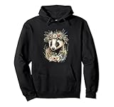 Photo Gallery procione boho woodland animale floreale felpa con cappuccio Photo Gallery procione boho woodland animale floreale felpa con cappuccio