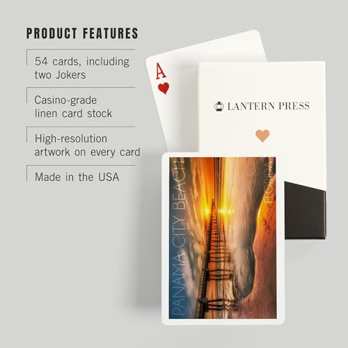 Lantern Press Baraja de Cartas Poker, 52 Cartas miniatura 3