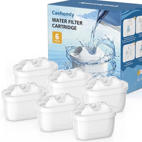 Water Filter Cartridge Compatible with Brita Jug Maxtra+ Marella Marella Cool Style Elemaris XL Aluna Aluna Cool Mavea Elemaris (6 Pack)