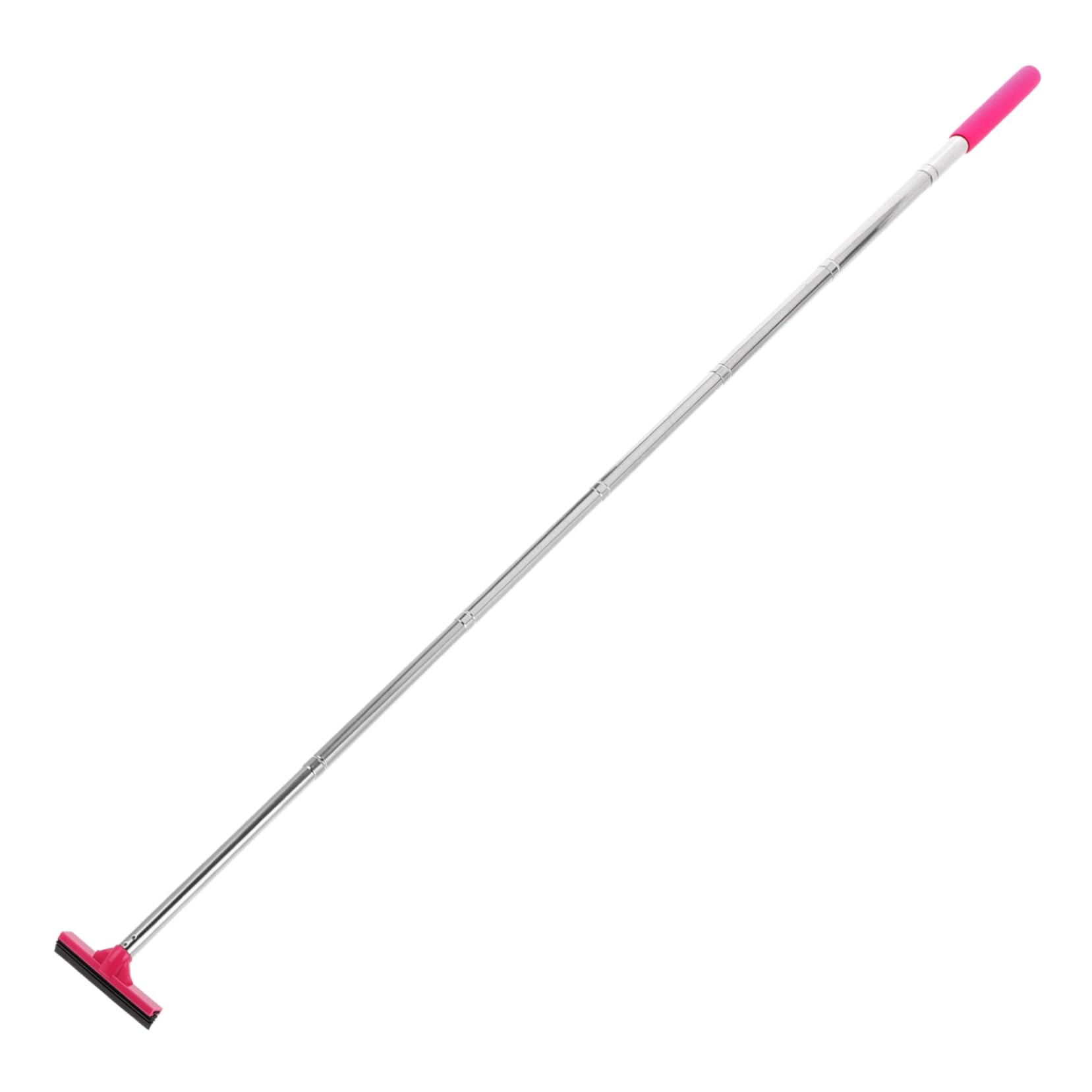 PRETYZOOM Car Rearview Mirror Wiper Telescopic Bracket for Window Cleaning Abs Stainless Steel Construction Easy Diy Installation