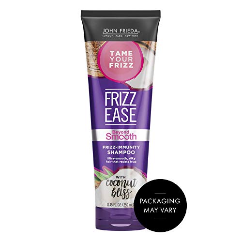 John Frieda Frizz Ease Beyond Smooth Frizz-Immunity Shampoo, 8.45 Ounces, Anti-Humidity Shampoo, Prevents Frizz, with Pure Coconut Oil