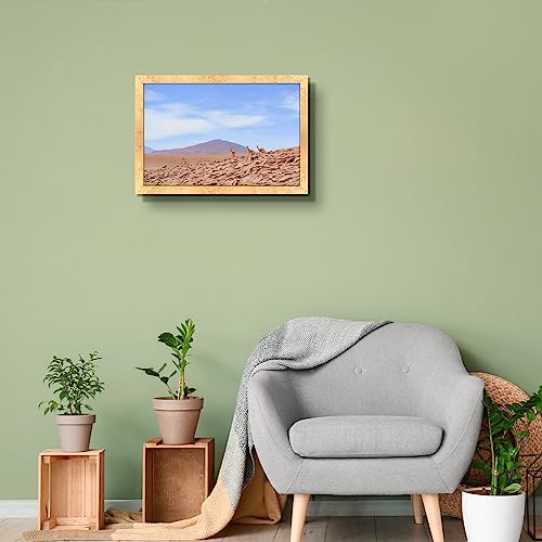 Golden State Art, 11X17 Wooden Picture Frame - Displays 11X17 Photos - Real Glass, Sawtooth Hanger, Swivel Tabs - Wall Mounting - Great For Posters, Weddings, And Engagements, Gold, 1 Pack #TOP1