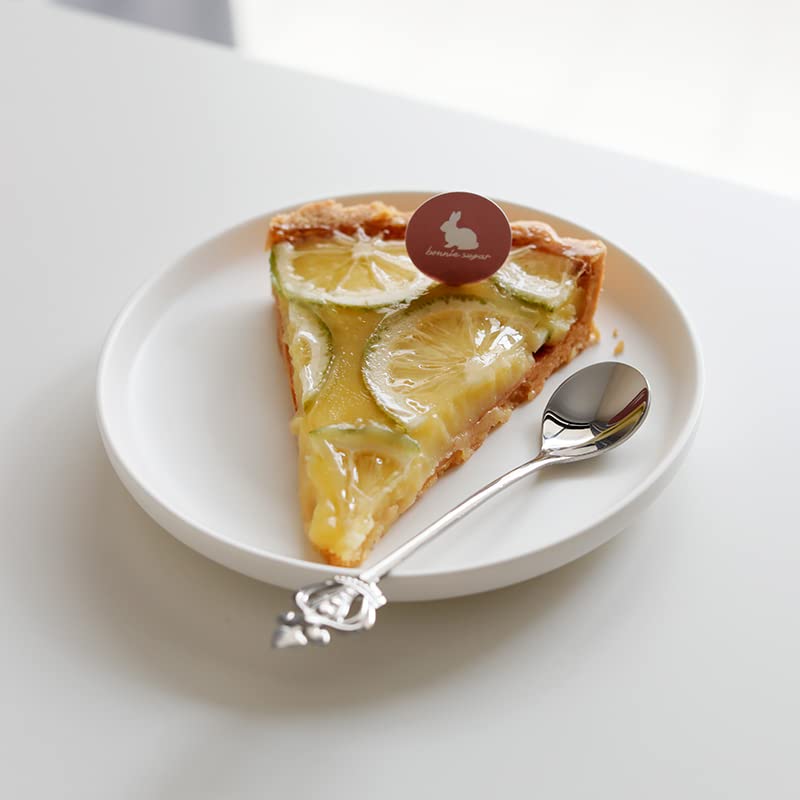 6 Cucchiaini Corona In Acciaio Inox 18/10 – 12,5 Cm, Color Argento, Per Caffè, Tè, Dessert, Gelato, Miele, Ideali Per Regali E Feste - 4