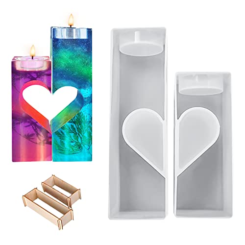 YZNlife Bougeoir en forme de cœur Cover