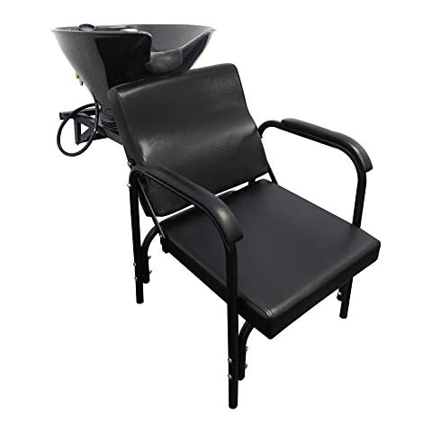 eMark Beauty Salon Shampoo Tilt Bowl Sink Wall Mounted Reclining Shampoo Chair TLC-B36WT-216 Cover