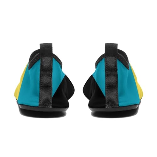 Bahamas Flag Water Shoes for Women Men Quick-Dry Aqua Socks Swim Beach Barefoot Yoga Surf Pool Camping3
