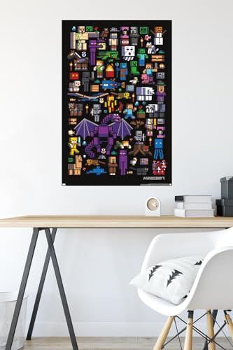 Trends International RP17537 Minecraft - Mobbery Wall Poster thumb #3