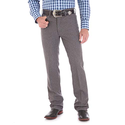Wrangler Wrancher Herren-Jeans, Elegante Dress-Jeans, Meliert, Grau, 29W / 32L – Ansicht 1