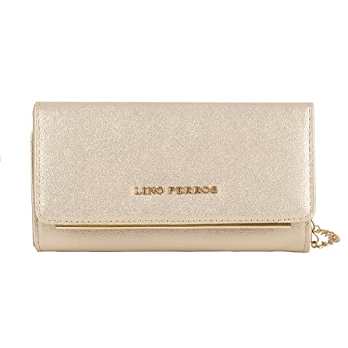 Image of Lino Perros Lino Perros Women Golden Coloured Sling Bag