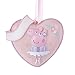 Kurt Adler Fairytale Ballerina Peppa Pig Heart Resin Ornament