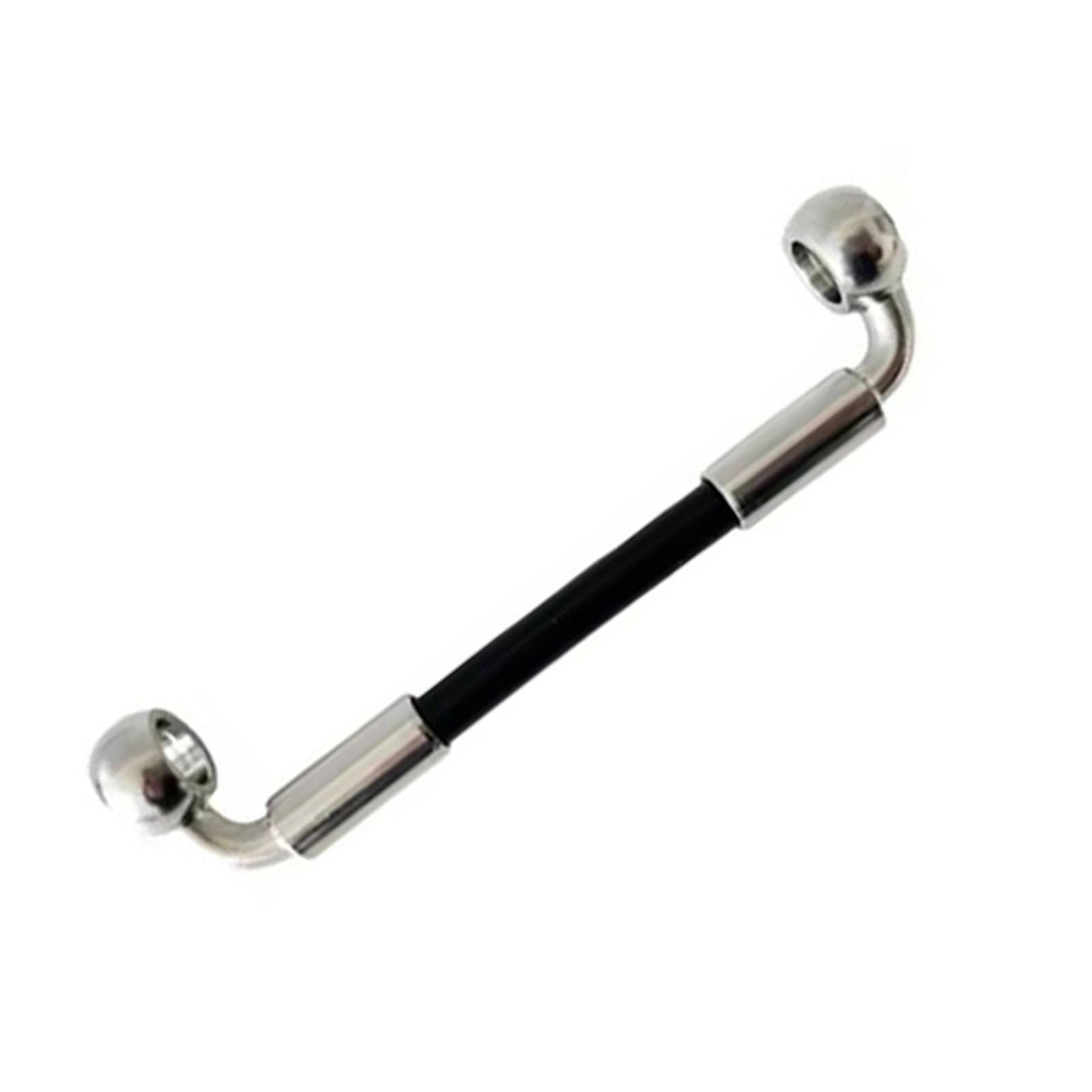 Motorcycle Brake Hose 10CM-500CM Motorcycle Brake Hose Stainless Steel Braided Oil Pipe 10mm Banjo 90°-90° Accessories(40cm)