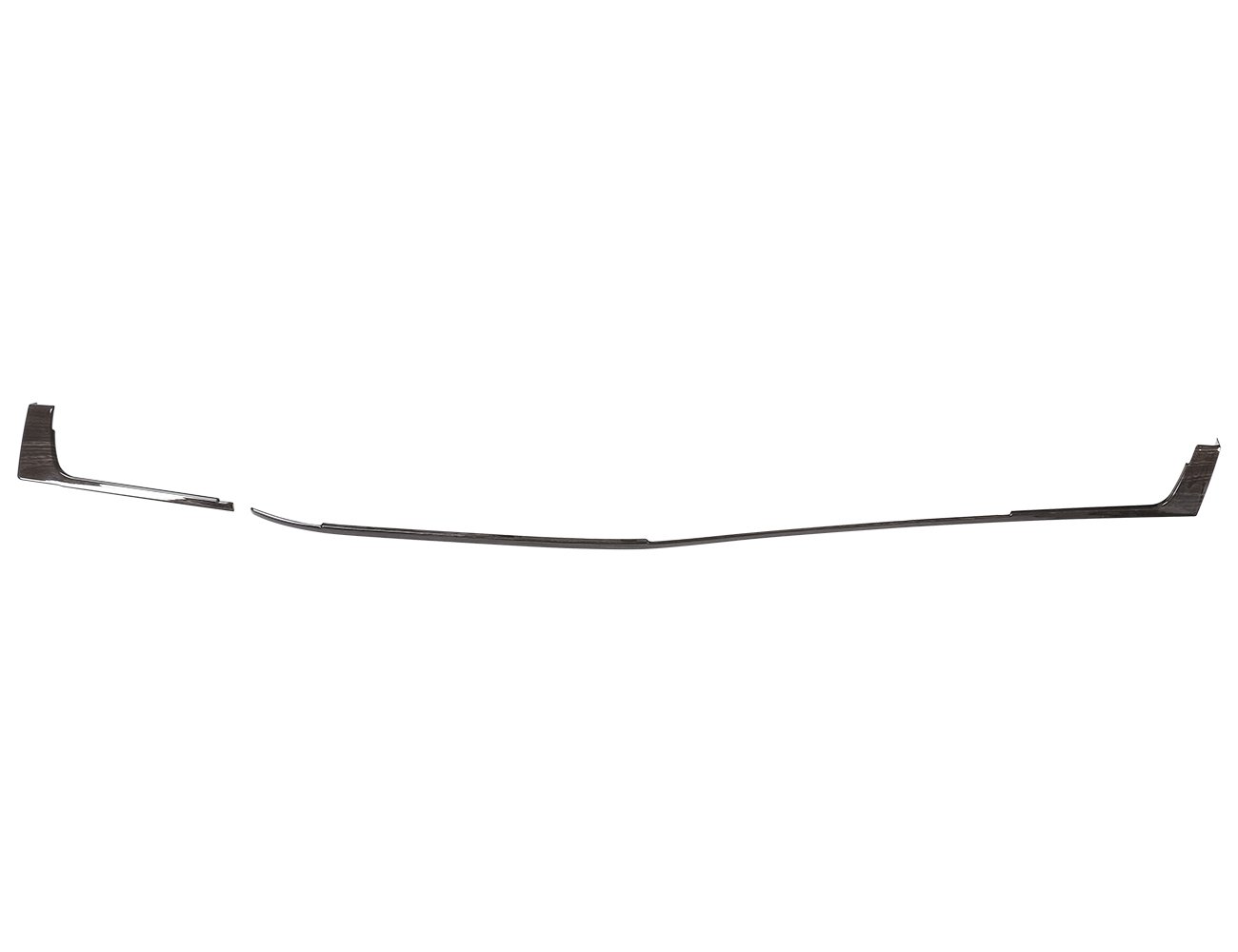 YIWANG - Pannello di protezione per consolle centrale in plastica ABS (legno di frassino scuro)