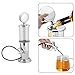 Joyzan Gas Pump for Drinks, 1000cc Single Beer Dispenser Mini Alcohol Liquor Keg Wine Station Soft Beverage Whiskey Decanter Tower Bottle Container Dispensing Home Tap Party Bar Vodka Tequila