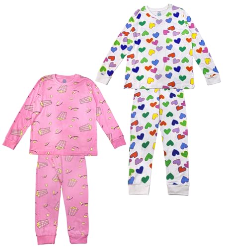 Image of Hestia | H.NSG.N.1 | Kids Girls Nightwear | Sleepwear | Cotton |Trouser Full Sleeves Tshirt | Elastic Waist |Night Dress with Pyjama Tshirts for Girls|All Over Horse Printed |Blue Color 4-6Yrs |Set 1