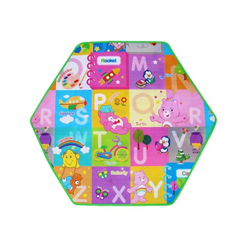 Tapis De Jeu Pour Bébé – Tapis D'éveil | Taapis De Parc Hexagonal Doux Pour Fosse À Balles Et Parc, Tapiss De Sol Rembourré, Antichoc Et Antidérapant, Pour...